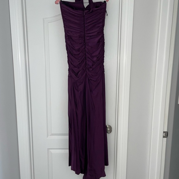 Atria gown. Color Eggplant. Size Medium - Picture 3 of 9